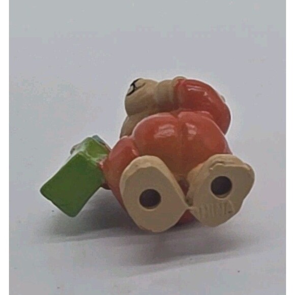 Vintage Miniature Resin Teddy Bear Trick-Or-Treater Halloween Christmas Ornament - Picture 6 of 9